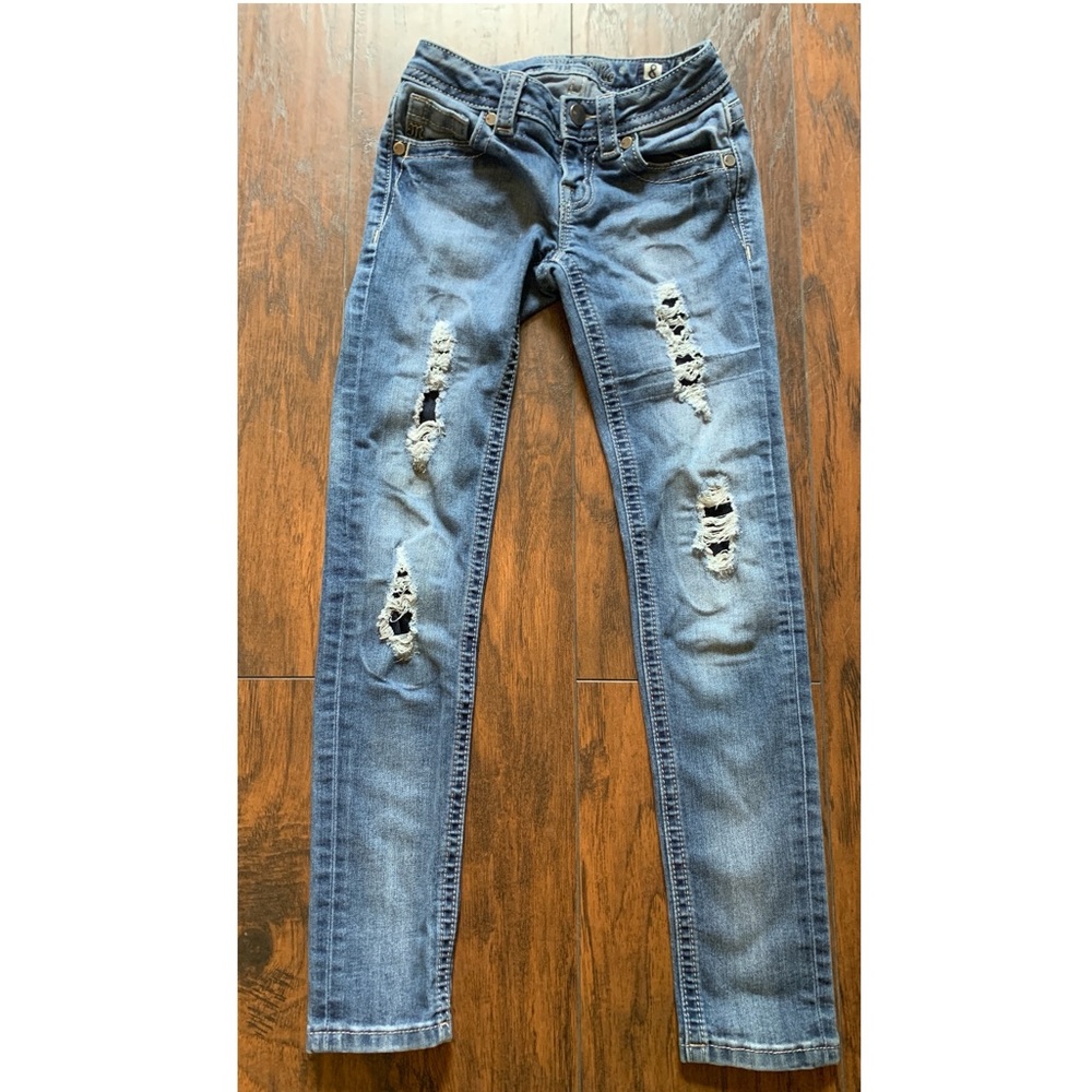 Girls Youth Miss me skinny jeans. Size 8.